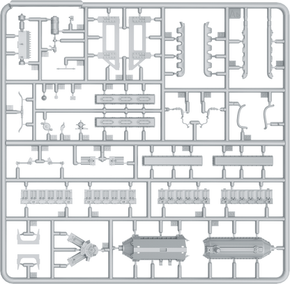 MiniArt 1/35 Military - T-34 Engine & Transmission Set - 35205