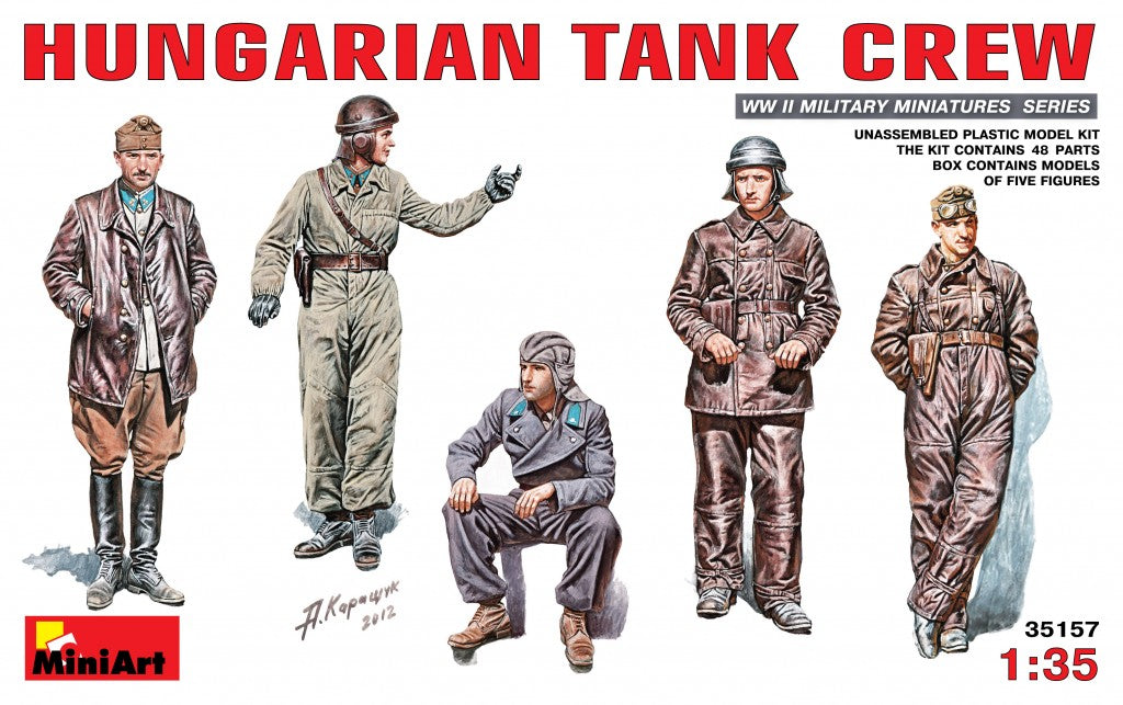 MiniArt Hungarian Tank Crew - 35157 box art