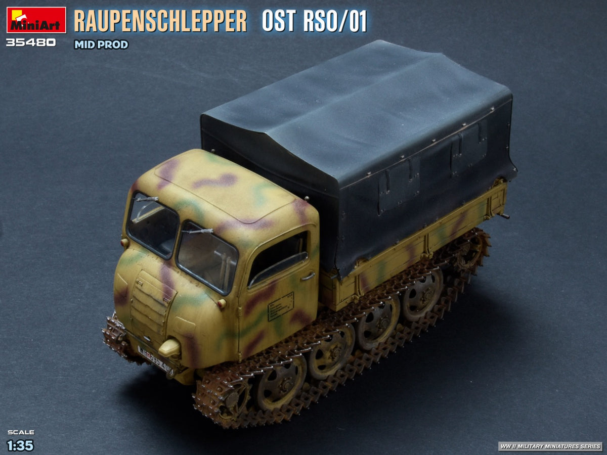 MiniArt 1/35 Military - Raupenschlepper Ost RSO/01. Mid Prod - 35480