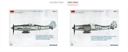 MiniArt 1/48 Aircraft - Focke-Wulf Fw 190D-9 Early JG54 Grunherz - 48035