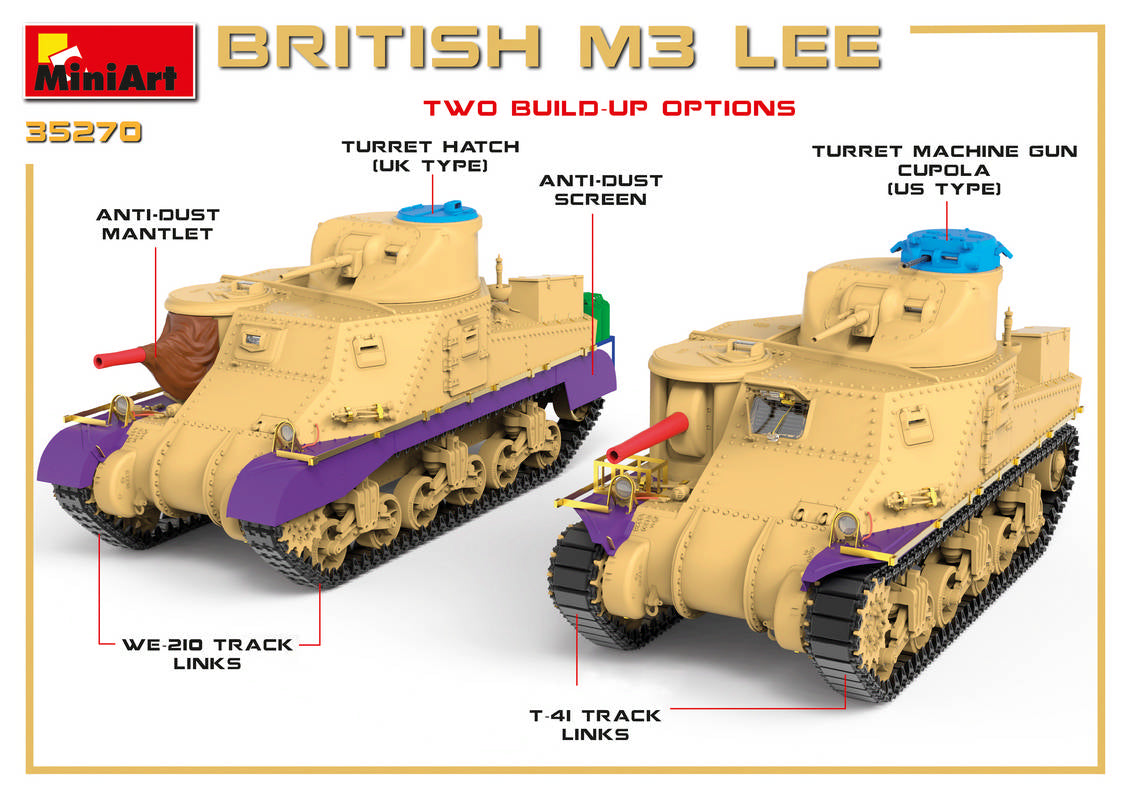 MiniArt 1/35 Military - British M3 Lee - 35270