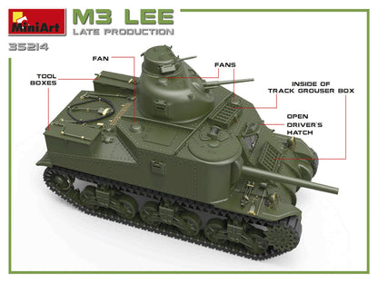 MiniArt 1/35 Military - M3 Lee Late Production - 35214