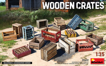 MiniArt Wooden Crates - 35651 box art