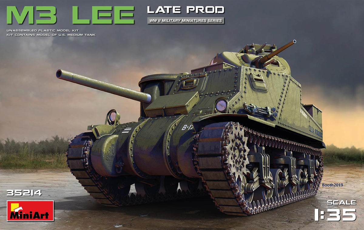 MiniArt M3 Lee Late Production - 35214 box art