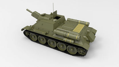 MiniArt 1/35 Military - SU-122 (Last Production) with Interior - 35208