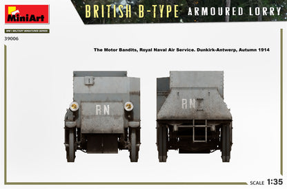 MiniArt 1/35 Military - British B-Type Armoured Lorry - 39006