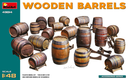 MiniArt Wooden Barrels - 49014 box art