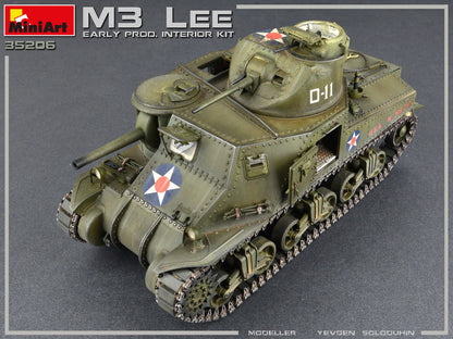 MiniArt 1/35 Military - M3 Lee Early Prod. Interior Kit - 35206