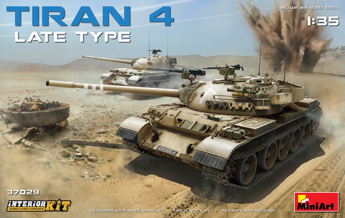 MiniArt Tiran 4 Late Type. Interior Kit - 37029 box art