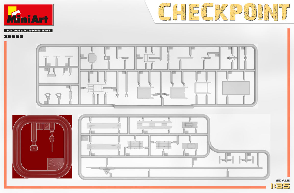 MiniArt 1/35 Military - Checkpoint - 35562