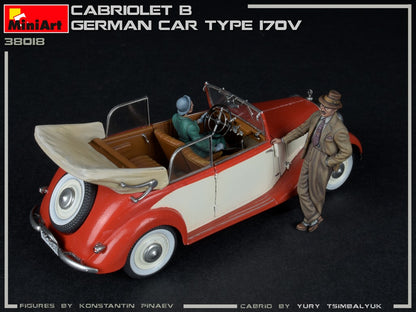 MiniArt 1/35 Military - Cabriolet B Germn Car Type 170V - 38018