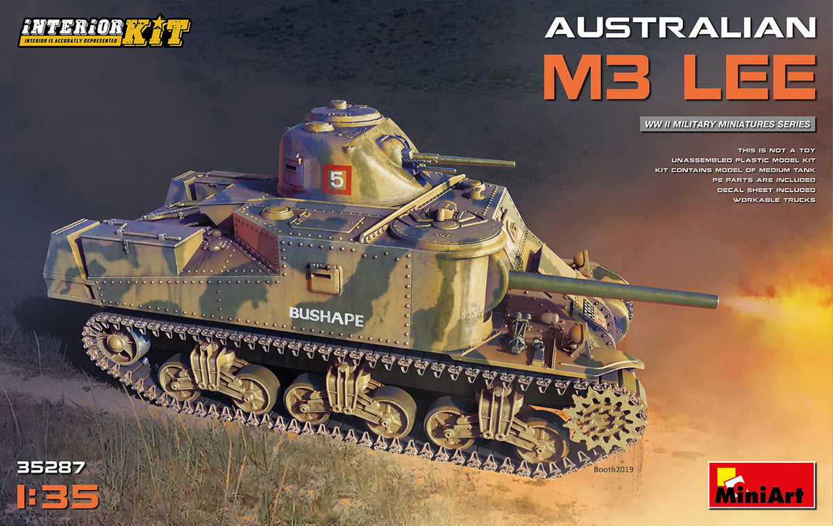 MiniArt M3 Lee - Australian (Interior Kit) - 35287 box art