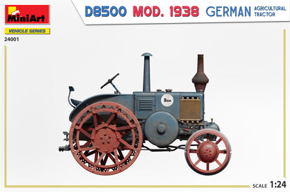 MiniArt 1/24 Vehicles - German D8500 Mod 1938 Agricultural Tractor - 24001