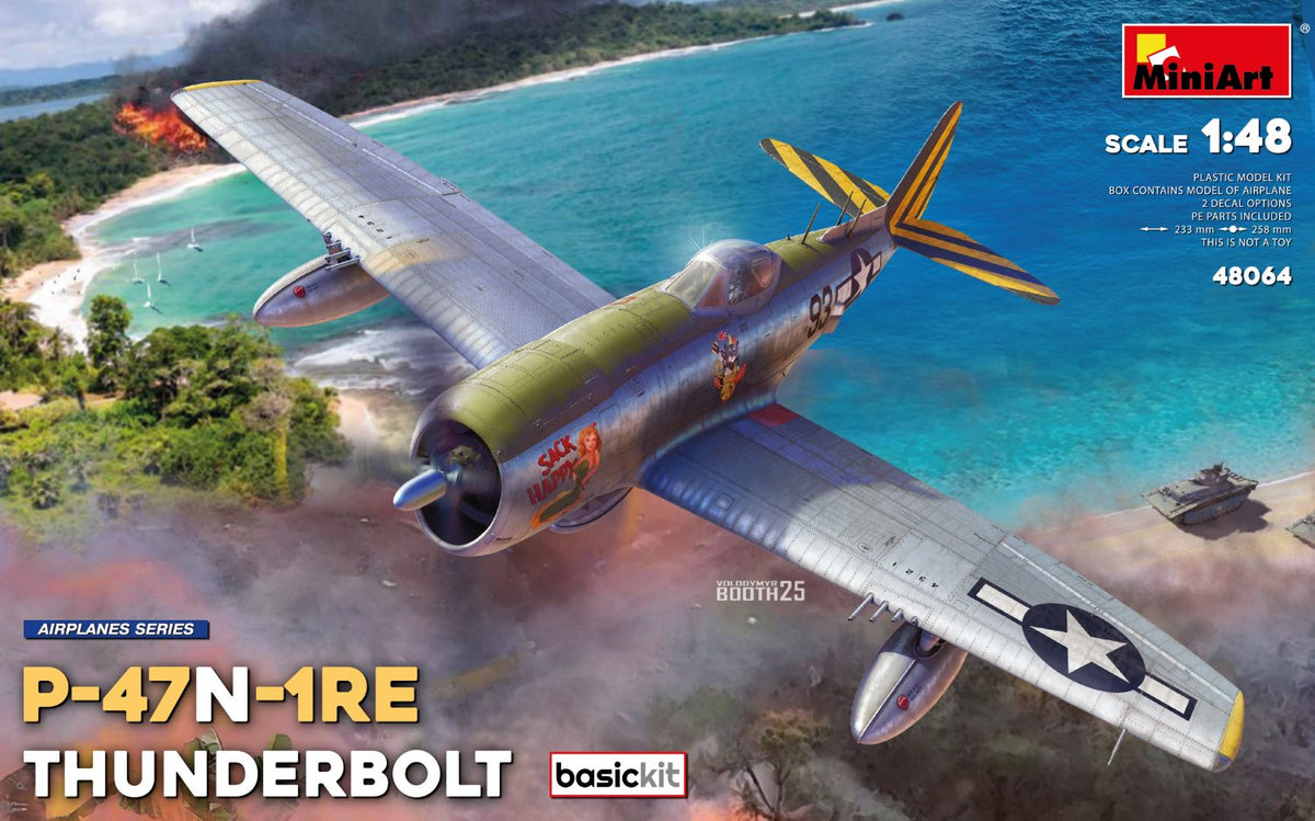 MiniArt P-47N-1RE Thunderbolt Basic Kit - 48064 box art