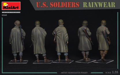 MiniArt 1/35 Military - US Soldiers in Rainwear - 35245