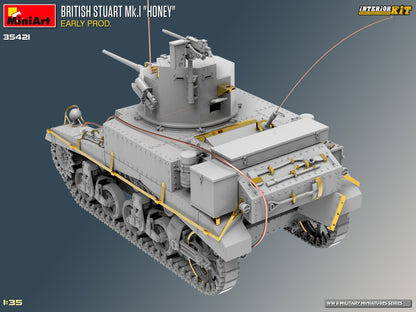 MiniArt 1/35 Military - British Stuart Mk.I 'Honey' Early (Int Kit) - 35421