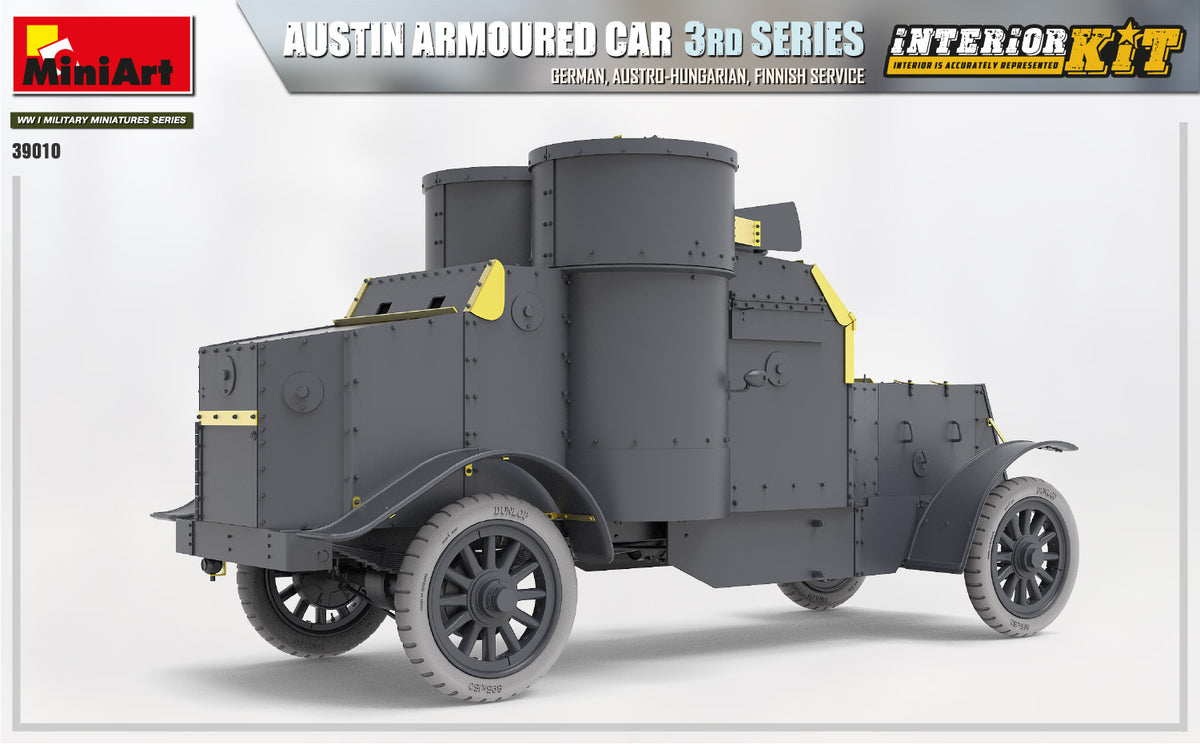 MiniArt 1/35 Military - Austin Armored Car (German / Finnish) - 39010