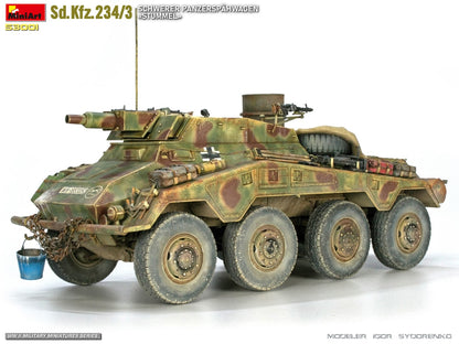 MiniArt 1/35 Military - Sd.Kfz.234/3 Sc hwerer Panzerspahwagen Stummel - 53001