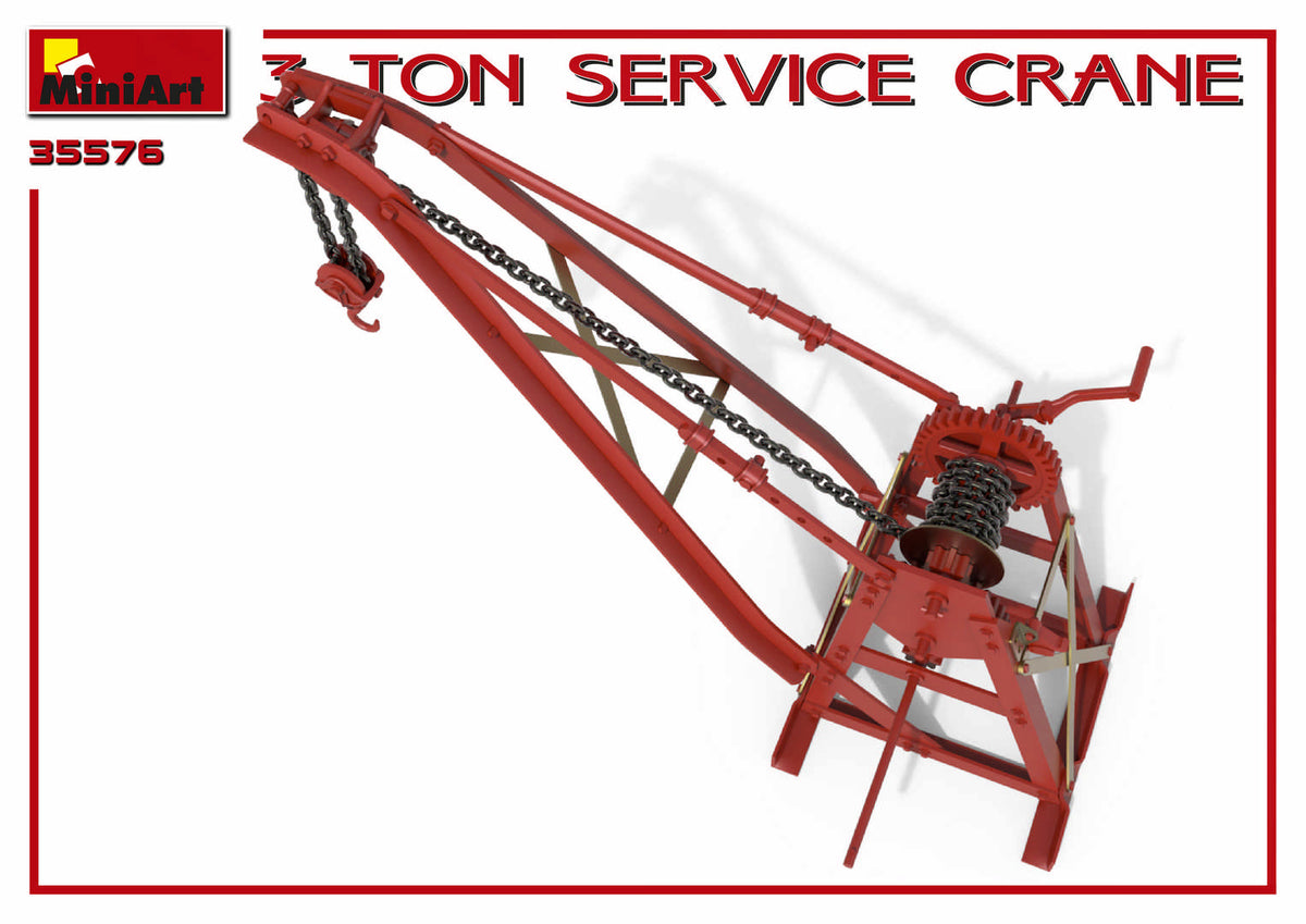 MiniArt 1/35 Military - 3 Ton Service Crane - 35576