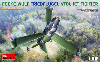 MiniArt Focke-Wulf VTOL Triebflugel Jet Fighter - 40009 box art