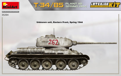 MiniArt 1/35 Military - T-34/85 Plant 112. Spring '44, Interior Kit - 35294