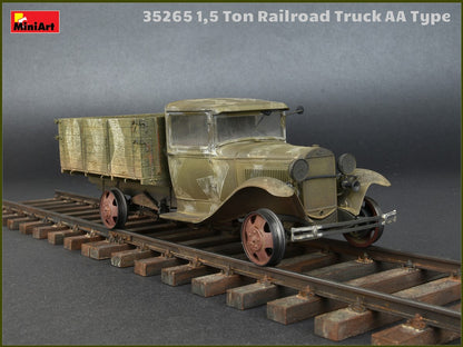MiniArt 1/35 Military - ,5 Ton Railroad Truck AA Type - 35265