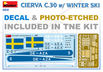 MiniArt 1/35 Military - Cierva C.30 with Winter Ski - 41014