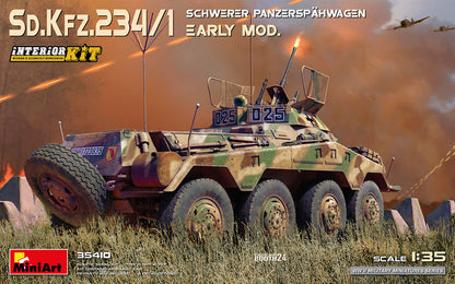 MiniArt Sd.Kfz.234/1 Schwerer Panzerspahwagen Early - 35410 box art