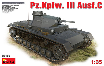 MiniArt Pz.Kpfw.III Ausf.C - 35166 box art