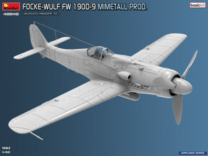 MiniArt 1/48 Aircraft - Focke-Wulf Fw 190D-9 Mimetall Jagdgeschwader - 48040