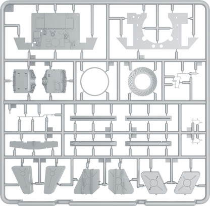 MiniArt 1/35 Military - T-34 Engine & Transmission Set - 35205