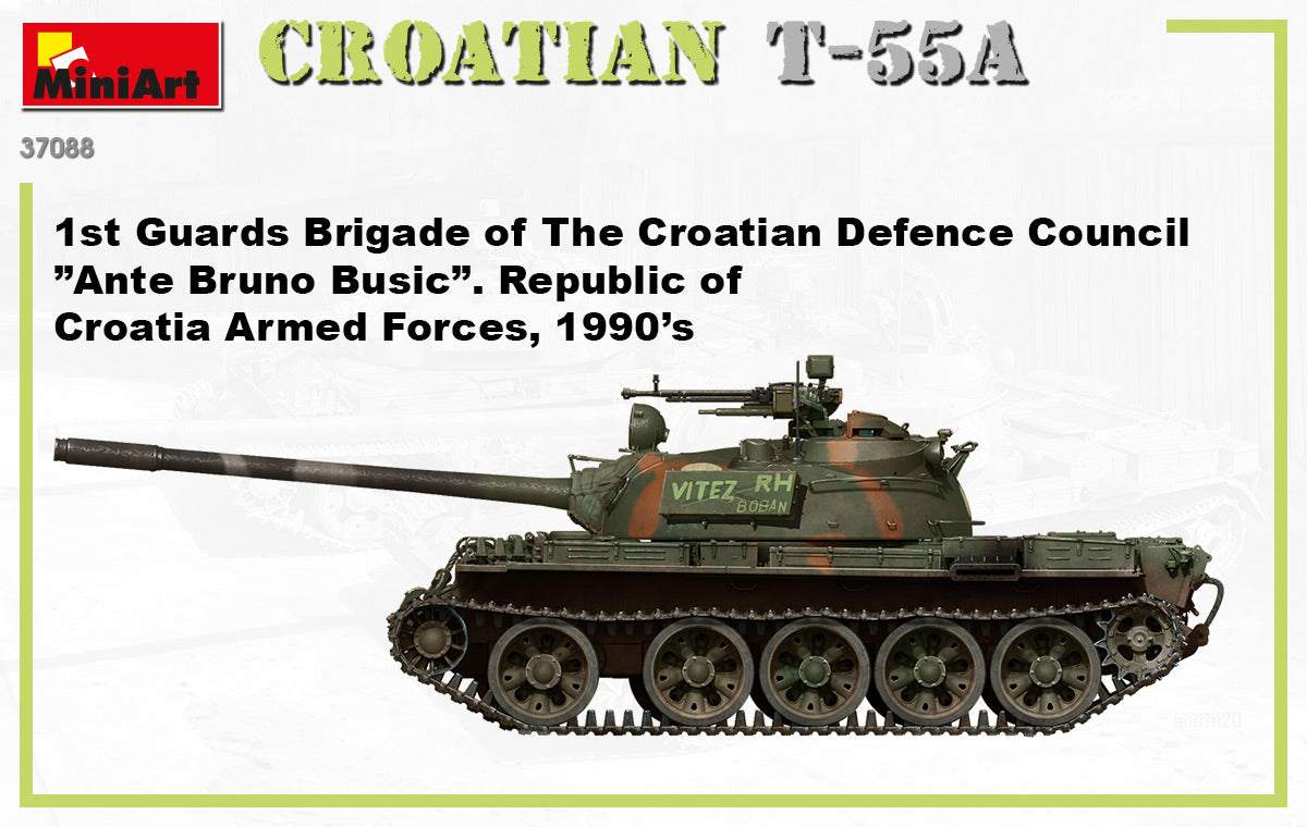 MiniArt 1/35 Military - Croatian T-55A - 37088