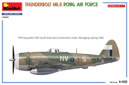 MiniArt 1/48 Aircraft - Thunderbolt Mk. II Royal Air Force, (Advanced) - 48012