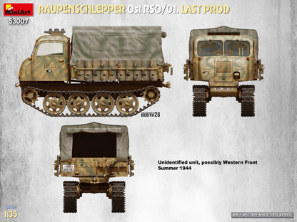 MiniArt 1/35 Military - Raupenschlepper Ost RSO/01. Last Prod - 53007
