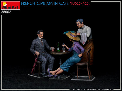 MiniArt 1/35 Military - French Civilians in Cafe 1930-40's - 38062