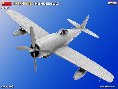 MiniArt 1/48 Aircraft - P-47N-1RE Thunderbolt Basic Kit - 48064