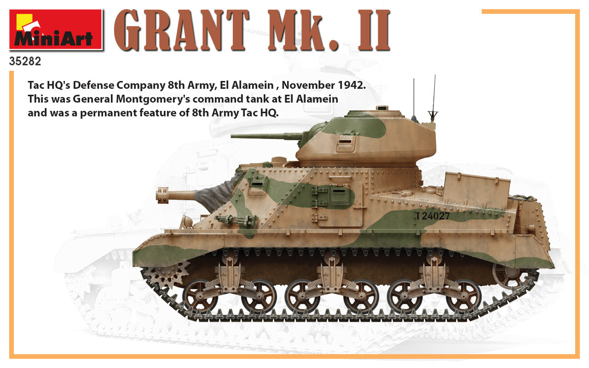 MiniArt 1/35 Military - Grant Mk II - 35282