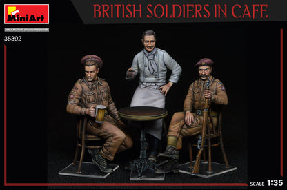 MiniArt 1/35 Military - British Soldiers in Cafe - 35392