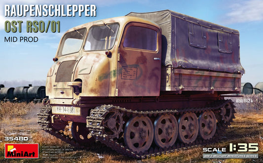 MiniArt Raupenschlepper Ost RSO/01. Mid Prod - 35480 box art
