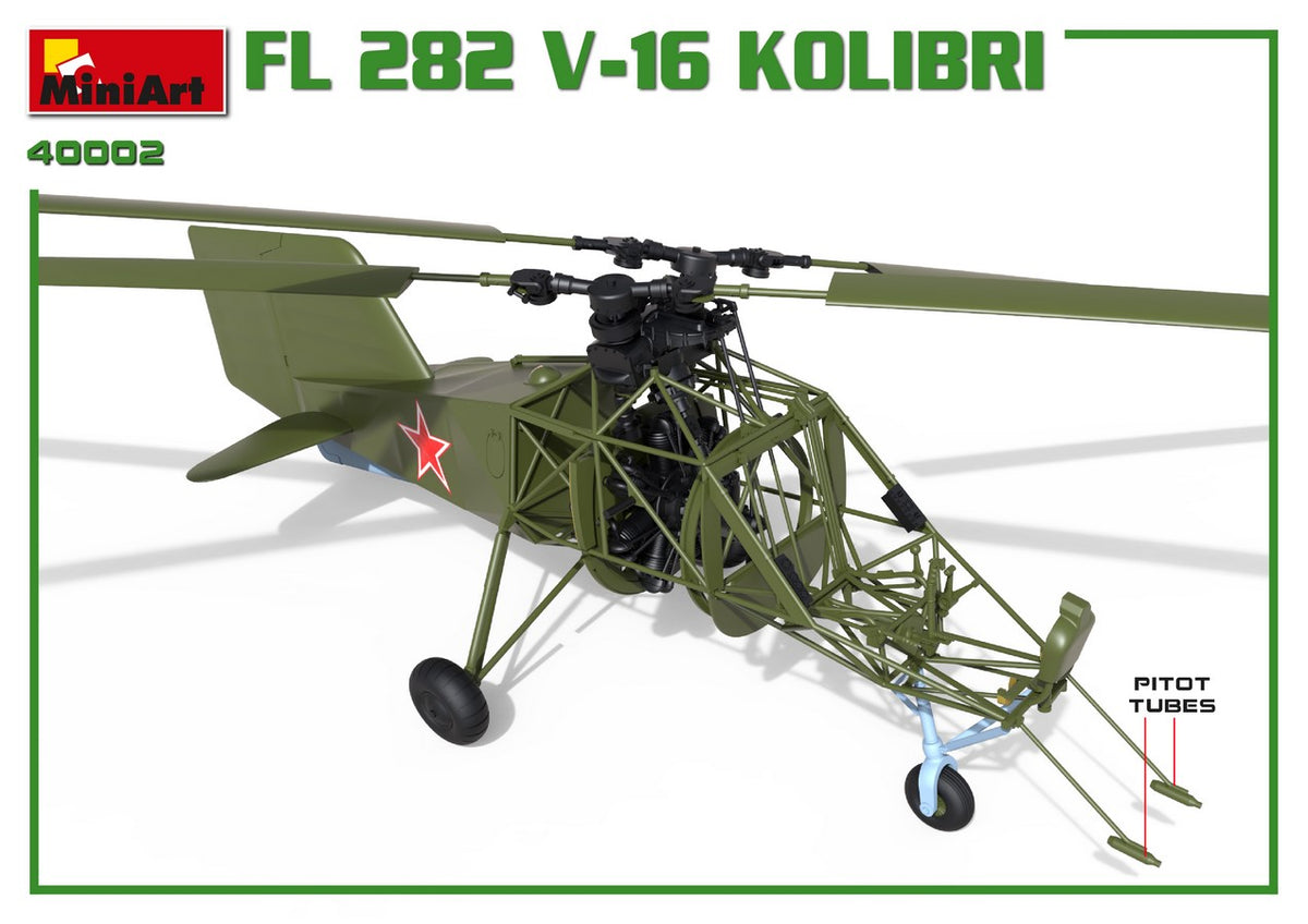 MiniArt 1/35 Military - Fl 282 V-16 Kolibri Helicopter - 41002