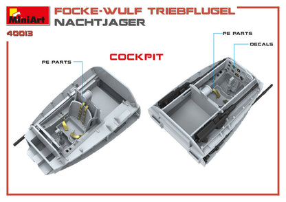 MiniArt 1/35 Aircraft - Focke-Wulf Triebflugel Nachtjager - 40013