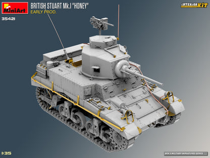 MiniArt 1/35 Military - British Stuart Mk.I 'Honey' Early (Int Kit) - 35421