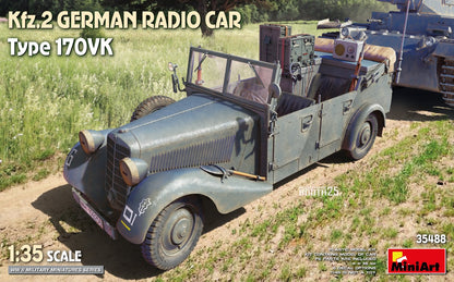 MiniArt Kfz.2 German , Radio Car Type 170VK - 35488 box art