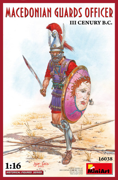 MiniArt Macedonian Guard Officer, III Century BC - 16038 box art