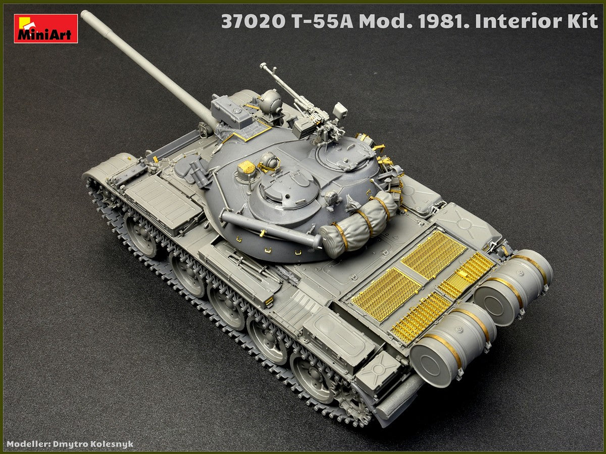 MiniArt 1/35 Military - T-55A Late Mod. 1981 Interior Kit - 37020