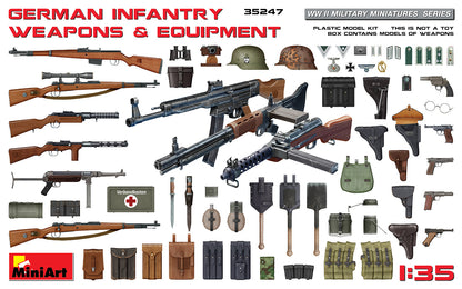 MiniArt German Infantry Weapons & Equipment - 35247 box art