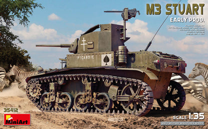 MiniArt M3 Stuart Early Prod - 35412 box art