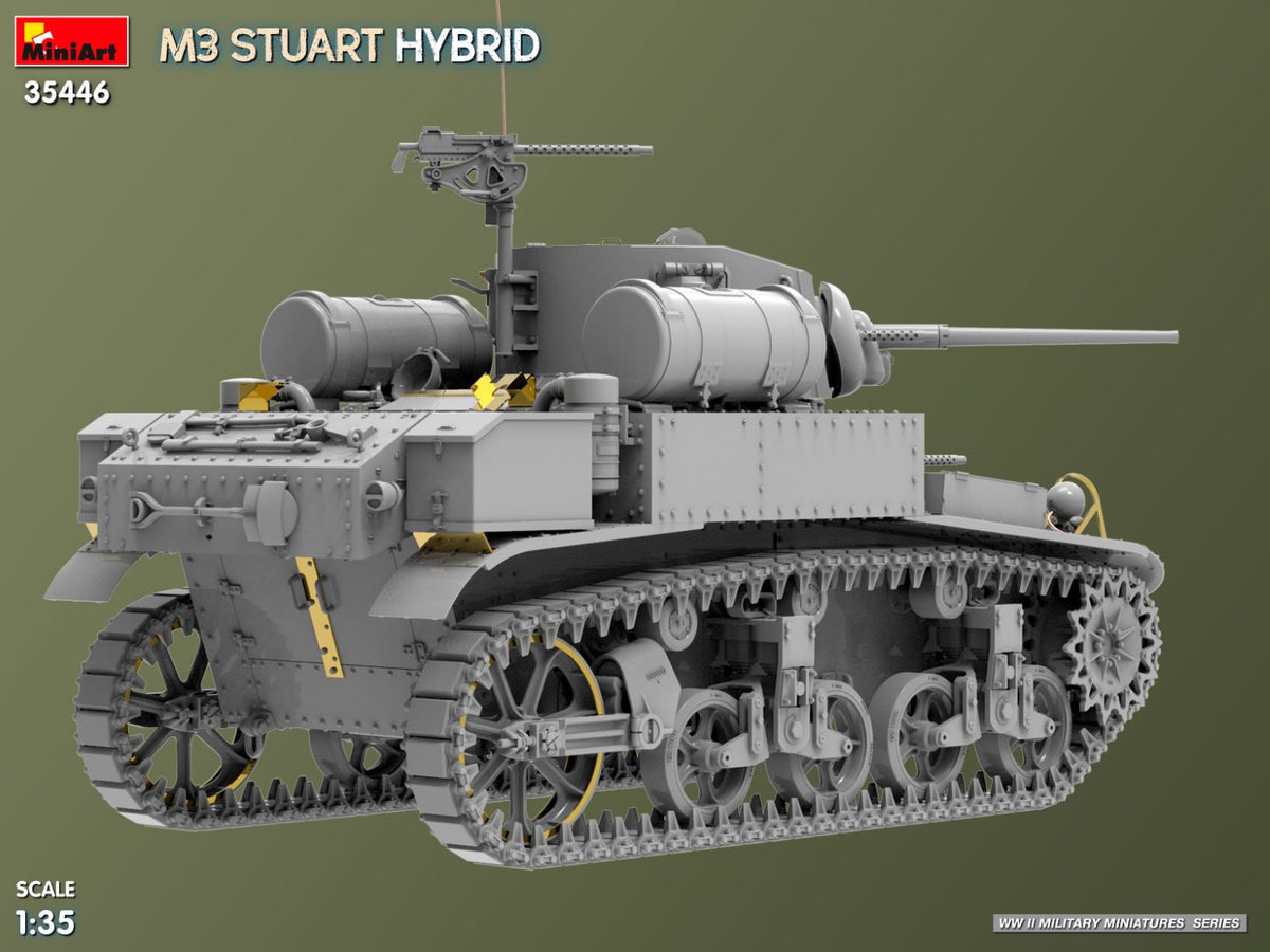 MiniArt 1/35 Military - M3 Stuart Hybrid - 35446