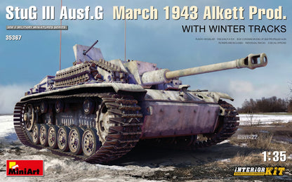 MiniArt StuG III Ausf G Alkett Prod (Win Tracks) Int - 35367 box art