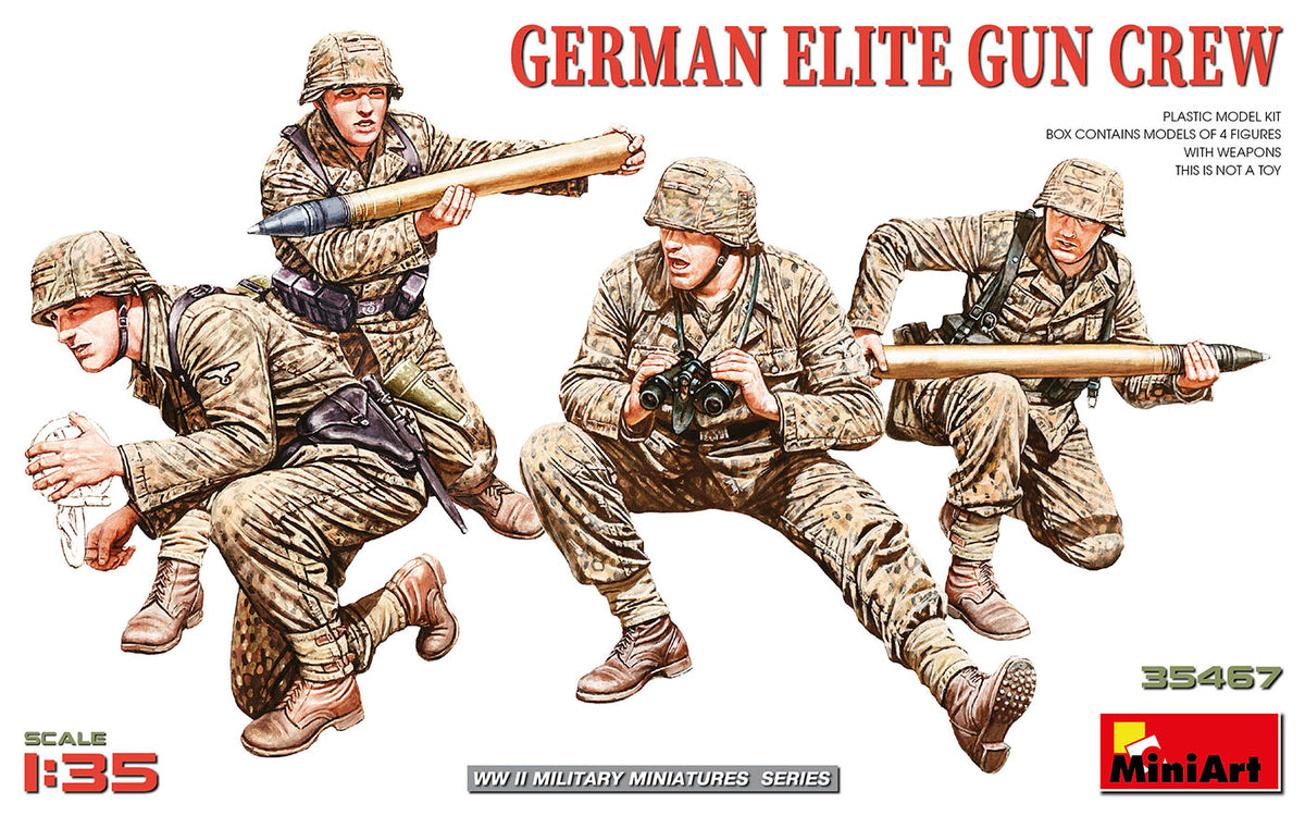 MiniArt German Elite Gun Crew - 35467 box art